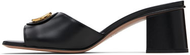 Sneakers og sko Valentino Valentino Garavani VLogo Signature Heeled Slide Sandals Sort | 7W2S0MH7DSH, 2