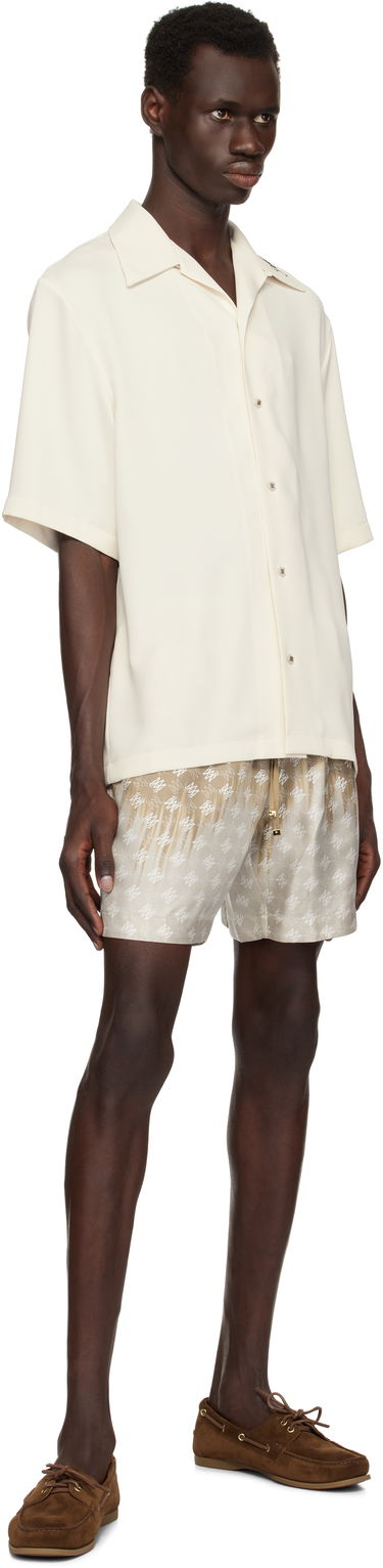 Skjorte AMIRI Amiri Camp Shirt Hvid | AMSTCA1127, 3