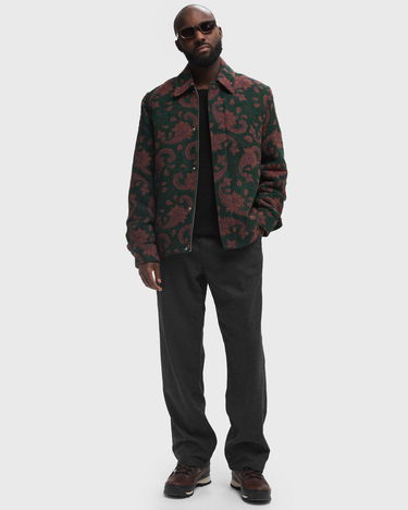 Bomberjakke Les Deux Les Deux Noel Jacquard Coach Jacket, Size XL Grøn | LDM610176-575766, 1
