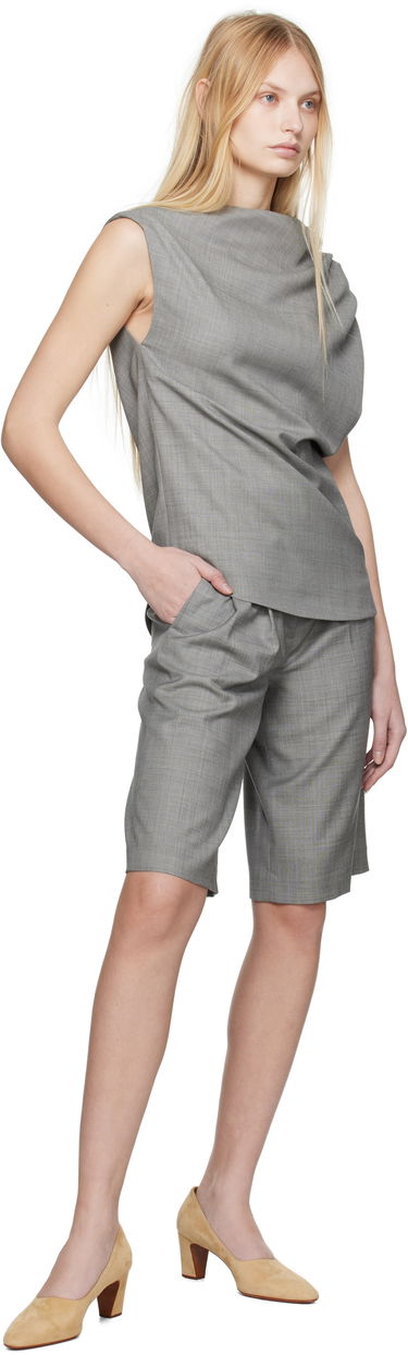 Shorts Loulou de Saison Loulou de Saison Soan Shorts Grå | SOAN, 3