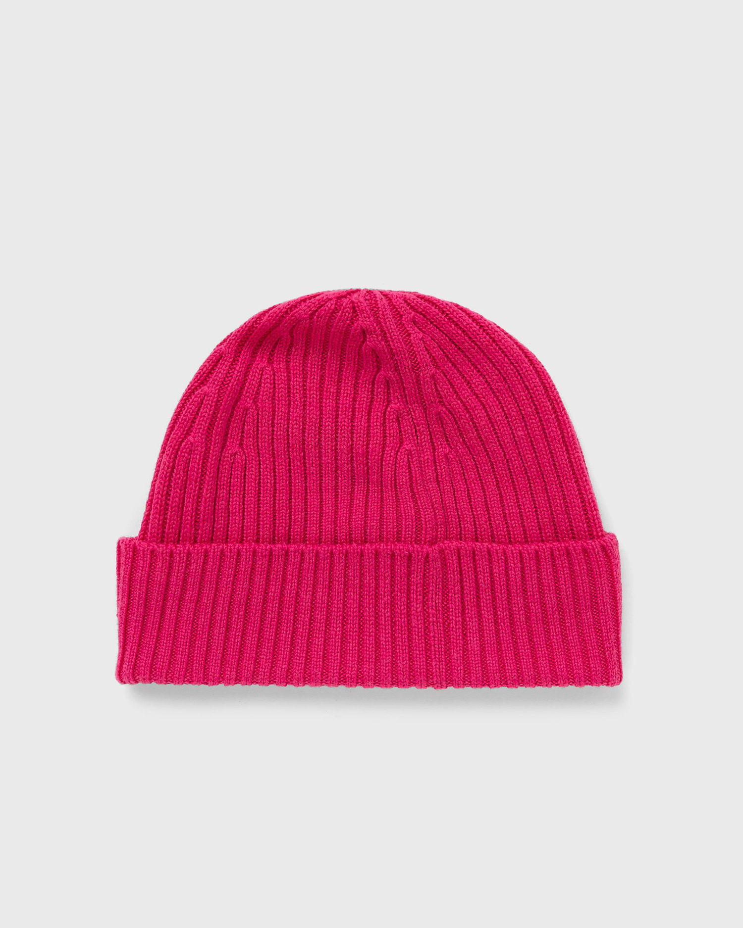 Beanie Lacoste Lacoste Ribbed Knit Beanie Lyserød | RB0001-SQI, 1