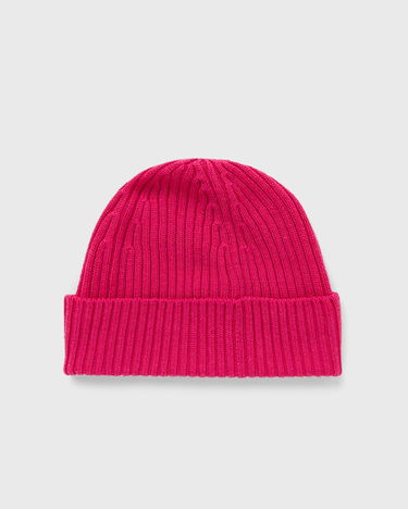 Beanie Lacoste Lacoste Ribbed Knit Beanie Lyserød | RB0001-SQI, 1