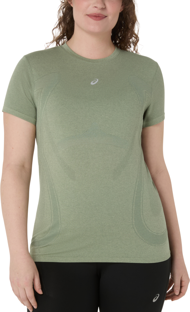 T-shirt Asics Asics Road Seamless Short Sleeve T-Shirt Grøn | 2012d292-400
