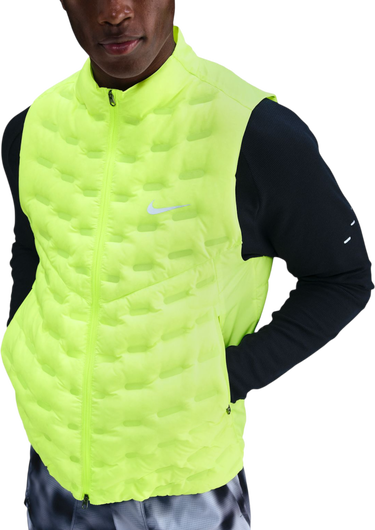 Vest Nike Padded Running Vest Therma-FIT ADV Repel AeroLoft Gul | fb7542-702, 0