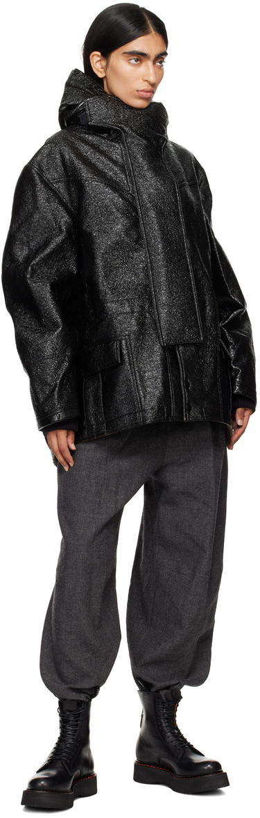 Parka R13 R13 Oversized Hooded Jacket Sort | R13WR306-R400A, 3