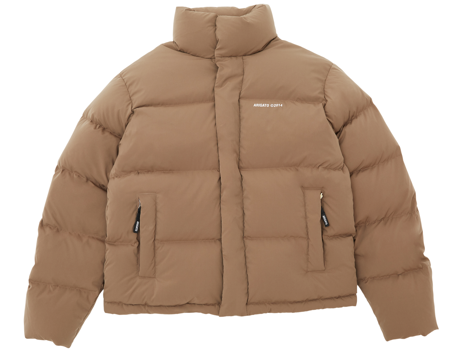 Puffer jakke AXEL ARIGATO Halo Down Jacket Brun | A0530006, 0