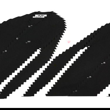 Sweater Comme des Garçons PLAY Mini Heart Cardigan Sort | AZ N079 051 1, 1