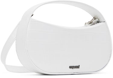 Håndtaske Coperni Coperni Small Sound Swipe Croco Bag Hvid | COPBA72BIS838B, 1