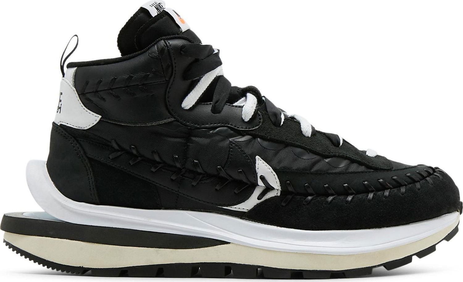 Sneakers og sko Nike Sacai x Jean Paul Gaultier x Vaporwaffle "Black White" Sort | DH9186-001, 1