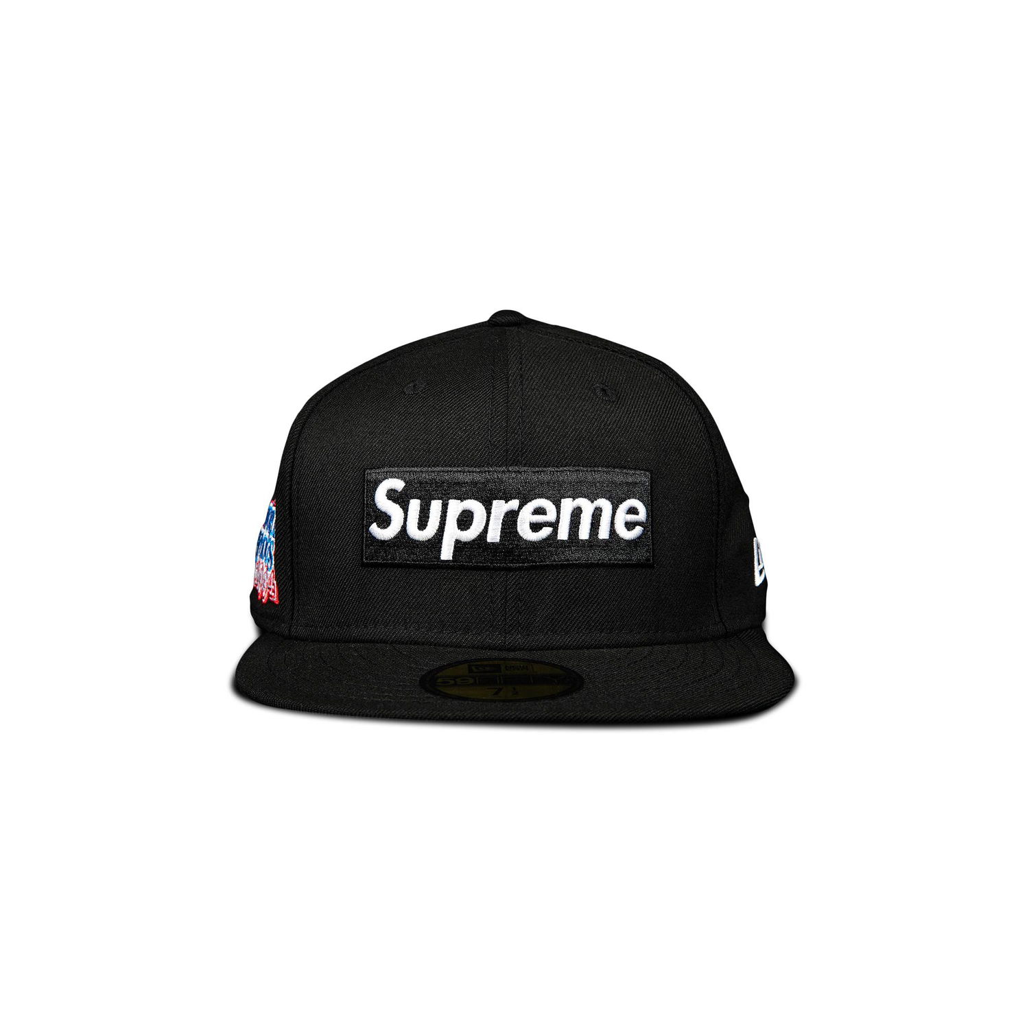 Kasket Supreme World Famous Box Logo New Era Sort | FW20H77 BLACK, 1
