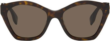 Solbriller FENDI Fendi Lettering Cat-Eye Sunglasses Brun | FE40175IW5452E 192337228742, 0