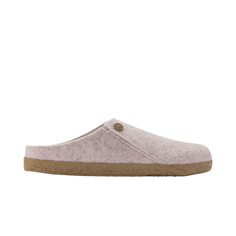 Sneakers og sko Birkenstock Zermatt Shearling Clog Wool Felt Light Rose Beige | 1023163/1023169
