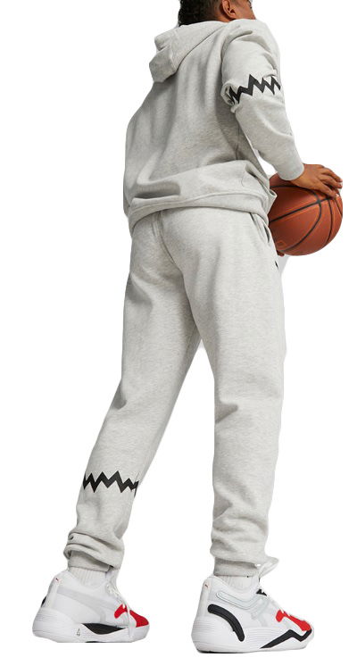 Joggingbukser Puma Hoops Team Sweat Pant Grå | 676649-03, 1