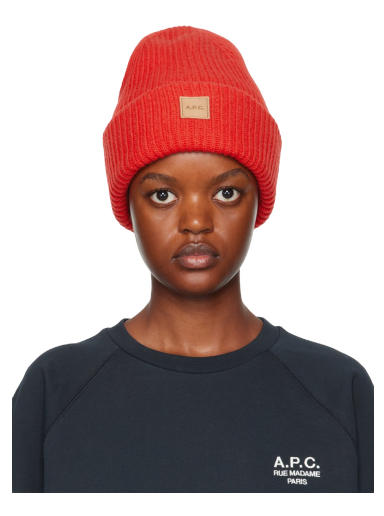 Beanie A.P.C. Michele Beanie Rød | WVBBR-M25075