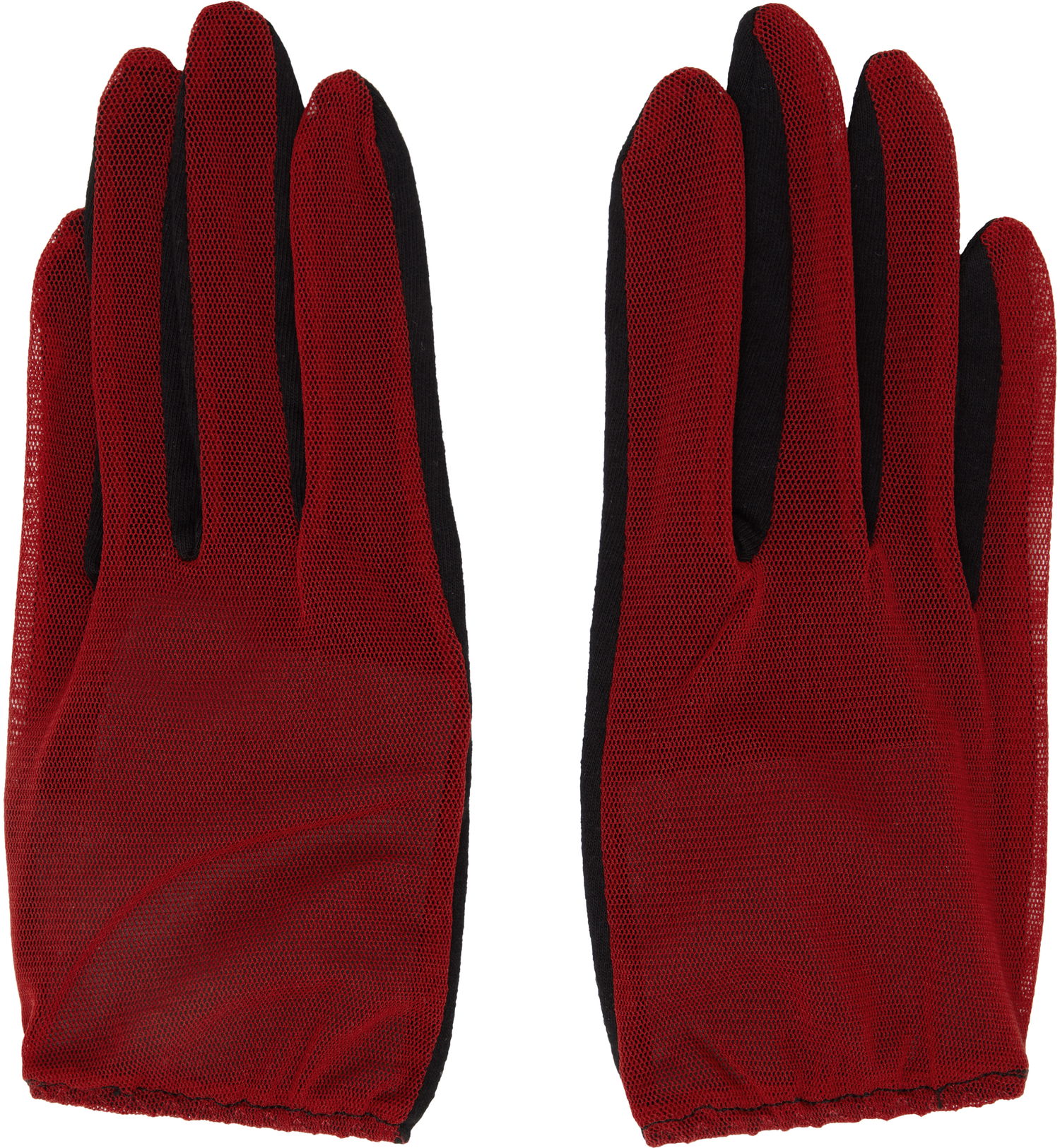Handsker Yohji Yamamoto Yohji Yamamoto Short Combi Gloves Rød | FP-W02-063, 0
