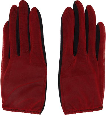 Handsker Yohji Yamamoto Yohji Yamamoto Short Combi Gloves Rød | FP-W02-063, 0