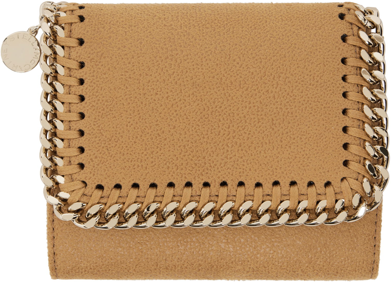 Tegnebog Stella McCartney Small Chain Flap Wallet Beige | 431000WP0404, 0