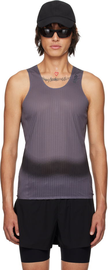 Tanktop Soar Running Soar Race Running Tank Top Grå | SV1M-BLK/GREY, 0