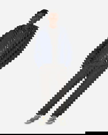 Skjorte Stone Island Marina Pleated Cotton Canvas Overshirt Grå | 8015109X3 V0065, 4