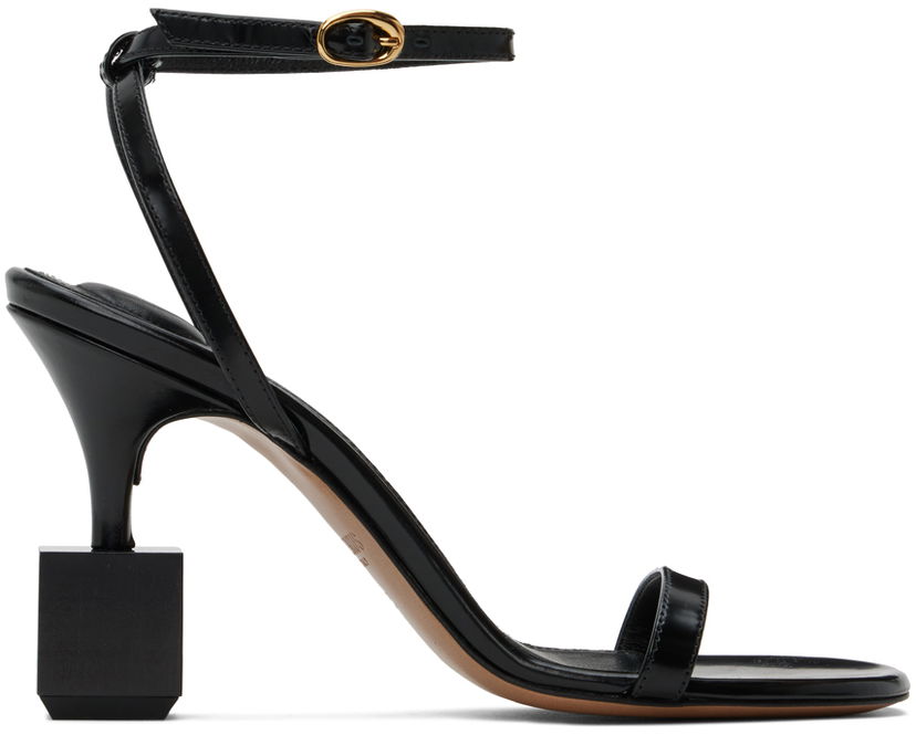 Tilbehør Jacquemus Jacquemus La Casa 'Les sandales Bisou' Heeled Sandals Sort | 24H243FO149-4036