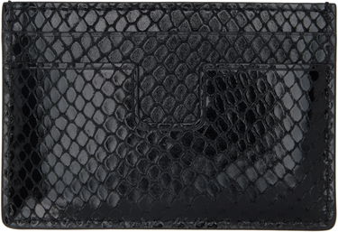 Tegnebog Tom Ford TOM FORD Printed Python Card Holder Sort | YM232-LCL471G, 1