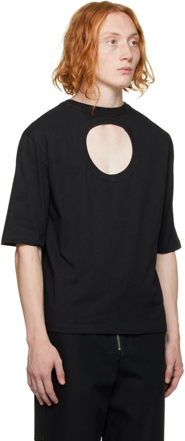 T-shirt Dion Lee Cutout Detail T-Shirt Hvid | C3077F22, 4