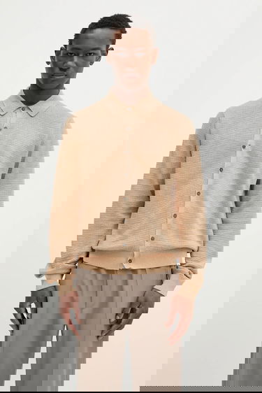 Sweater Paul Smith Paul Smith Linen Blend Cardigan Beige | M1R.258Z.P02681, 0