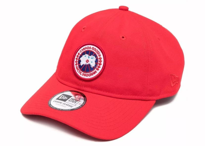 Kasket Canada Goose Arctic Adjustable Cap Red Rød | 5450M