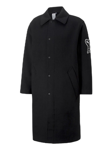 Frakker Puma x Ami Wool Coat Sort | 535997_01