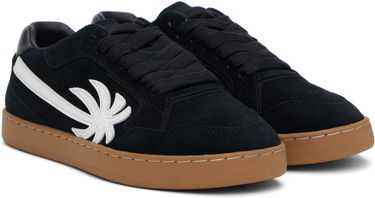 Tøj Palm Angels Palm Angels New Palm 1 Sort | PWIA063S25LEA0021001, 3