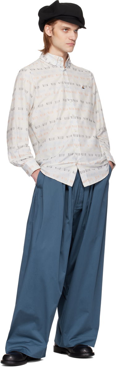 Skjorte Vivienne Westwood Vivienne Westwood Krall Two Button Shirt Hvid | 24010005-W012W-, 3