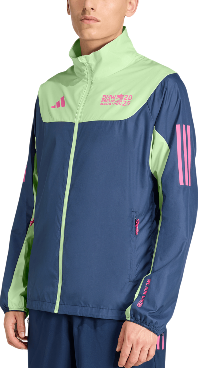 Vindjakke adidas Originals BMW Berlin Marathon 2025 Legends Jacket Blå | ka6081