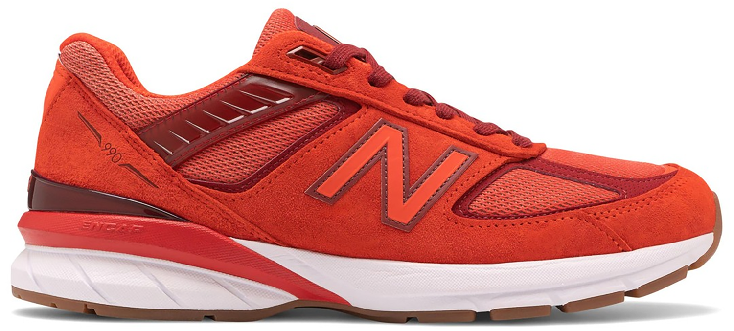 Sneakers og sko New Balance 990v5 Molten Lava Rød | M990MS5, 0