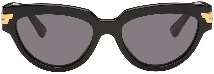 Solbriller Bottega Veneta Cat-Eye Sunglasses Sort | BV1035S, 0
