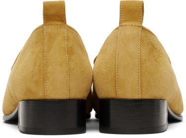Skopleje BY FAR BY FAR Alfred Suede Loafers Gul | MWFFC023KL007BR052PL, 1