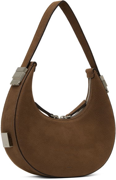 Håndtaske OSOI Mini Pebble Leather Shoulder Bag Brun | 24FWB030101048, 2