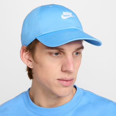 Kasket Nike Nike Club Futura Washed Cap Blå | FB5368-412, 4