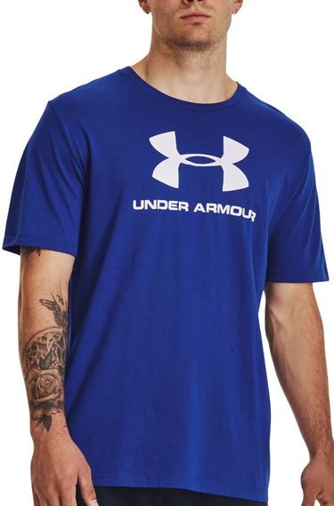T-shirt Under Armour Sportstyle Logo Mørkeblå | 1329590-402, 0