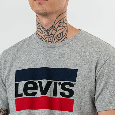T-shirt Levi's Mainline Graphic Tee Grå | 39636.0002, 2