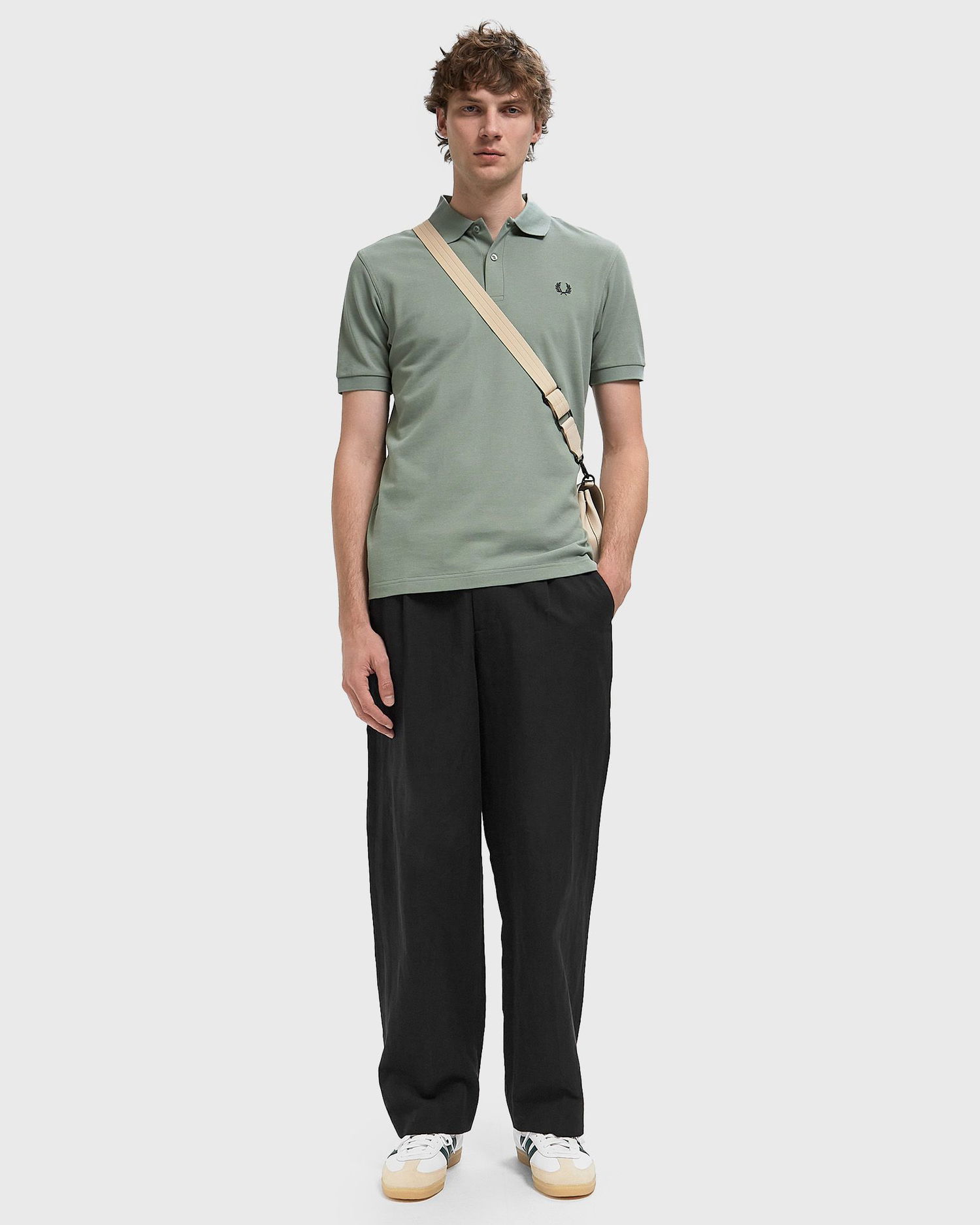 Skjorte Fred Perry Fred Perry Polo Shirt Grøn | M6000-Z67, 1