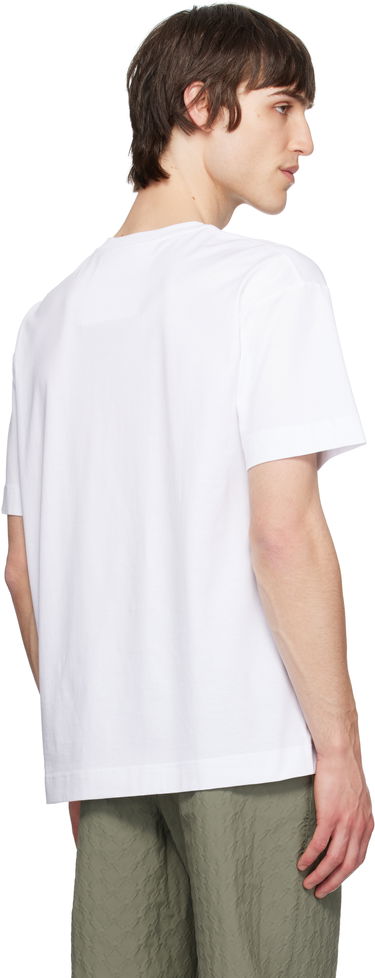 T-shirt Givenchy Givenchy Monogram 72 Cotton T-Shirt Hvid | BM71MGG213100, 2