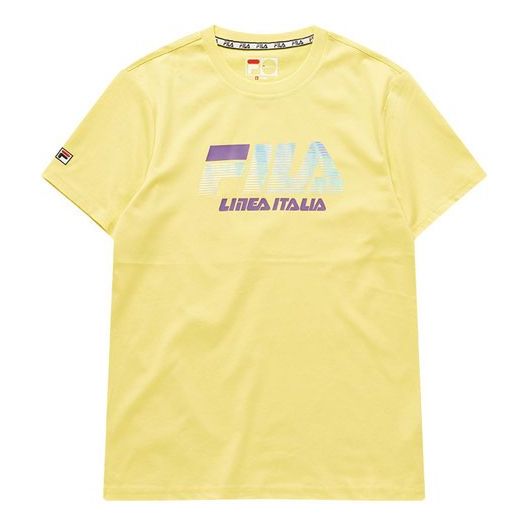 T-shirt FILA Fila Fusion Basic T-Shirt Gul | T11M026101F-YE