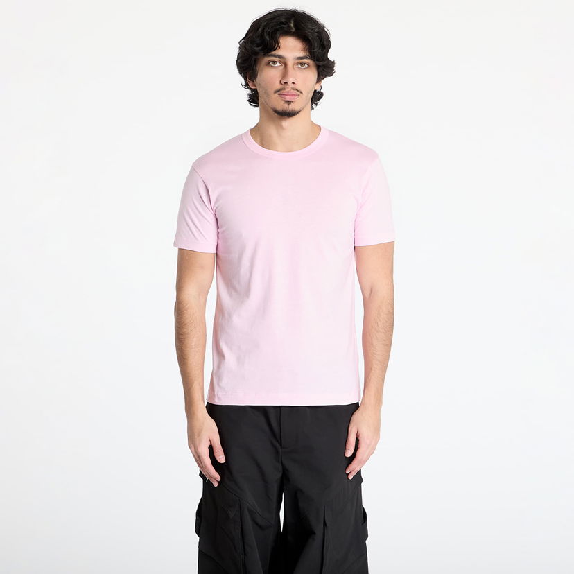 T-shirt Comme des Garçons Comme des Garçons SHIRT Knit T-Shirt Lyserød | FO-T024 PINK