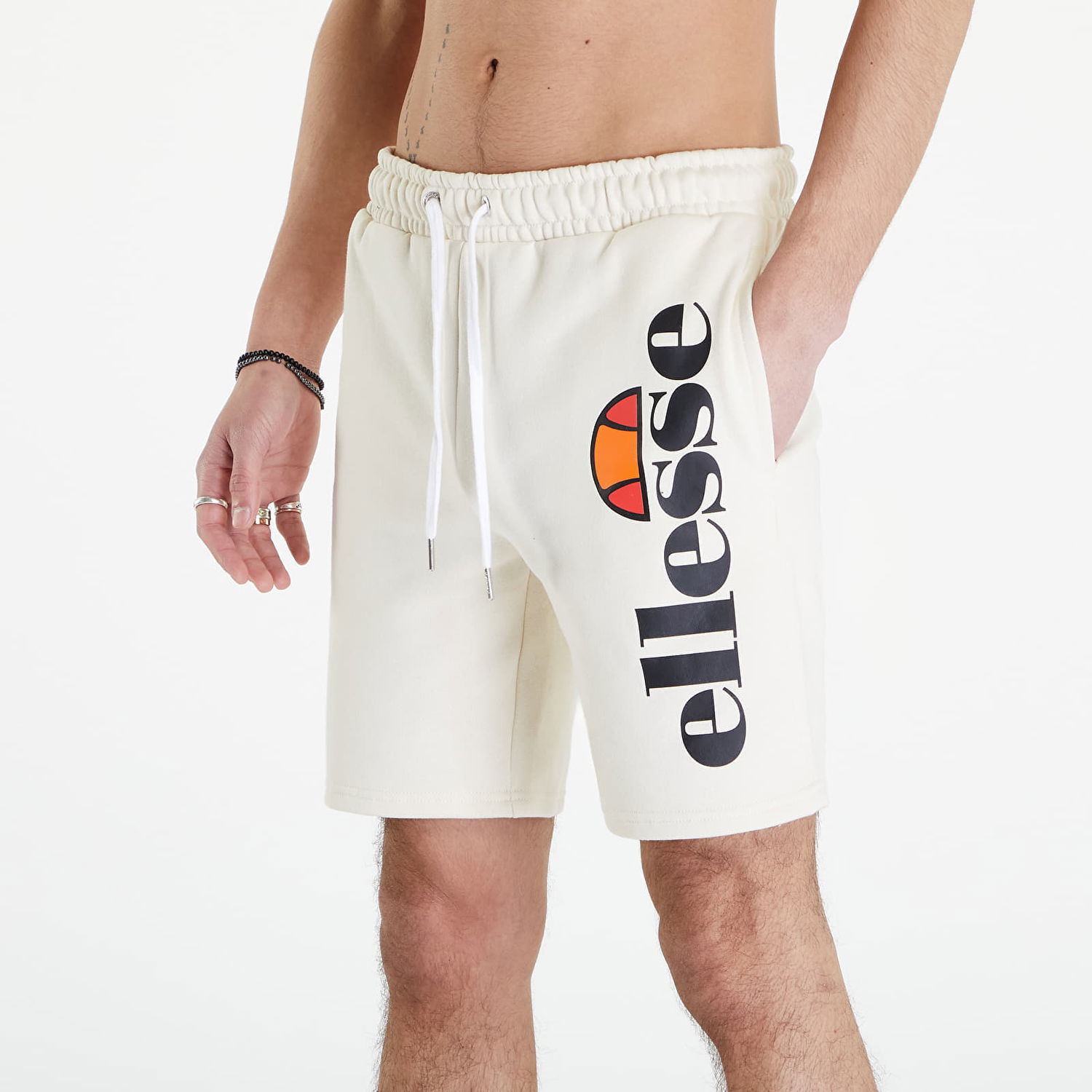 Shorts Ellesse Bossini Fleece Short Off White Hvid | SHV08748-904, 1