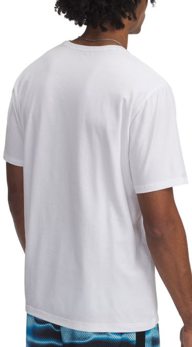 T-shirt Under Armour Curry Playable Graphic T-Shirt Hvid | 1390407-100, 1