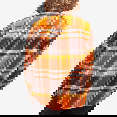 Skjorte BAPE Checked Overshirt Orange | 001SHK801004M-ORG, 3
