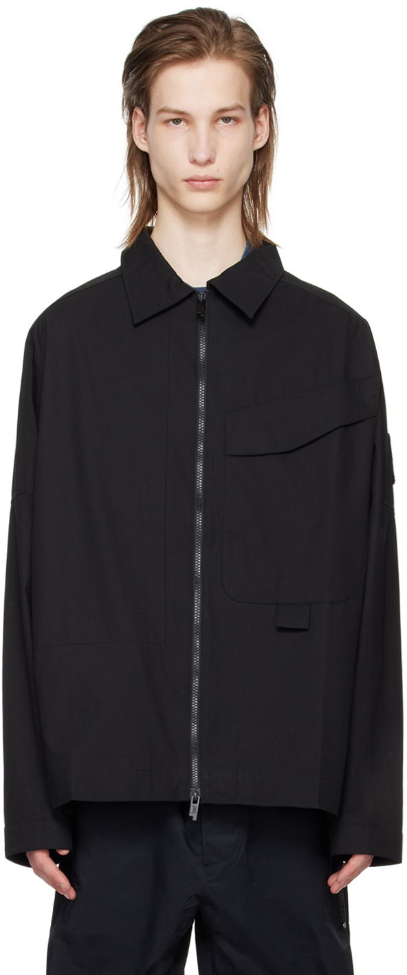 Jakke A-COLD-WALL* Zip Jacket Sort | ACWMSH138A