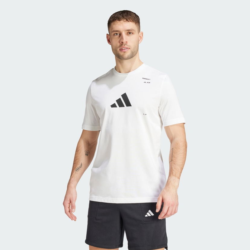 T-shirt adidas Performance Handball Category Graphic Hvid | IY2447