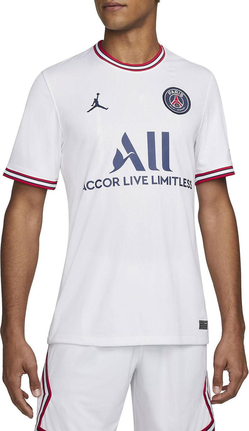 T-shirt Jordan Paris St. Germain 2021/22 Jersey Hvid | dh7471-101
