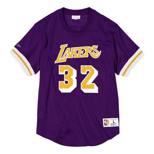 Jersey Mitchell & Ness Johnson Lakers Basketball Jersey Lilla | NNMPSC19040-LALPURP85EJH, 0
